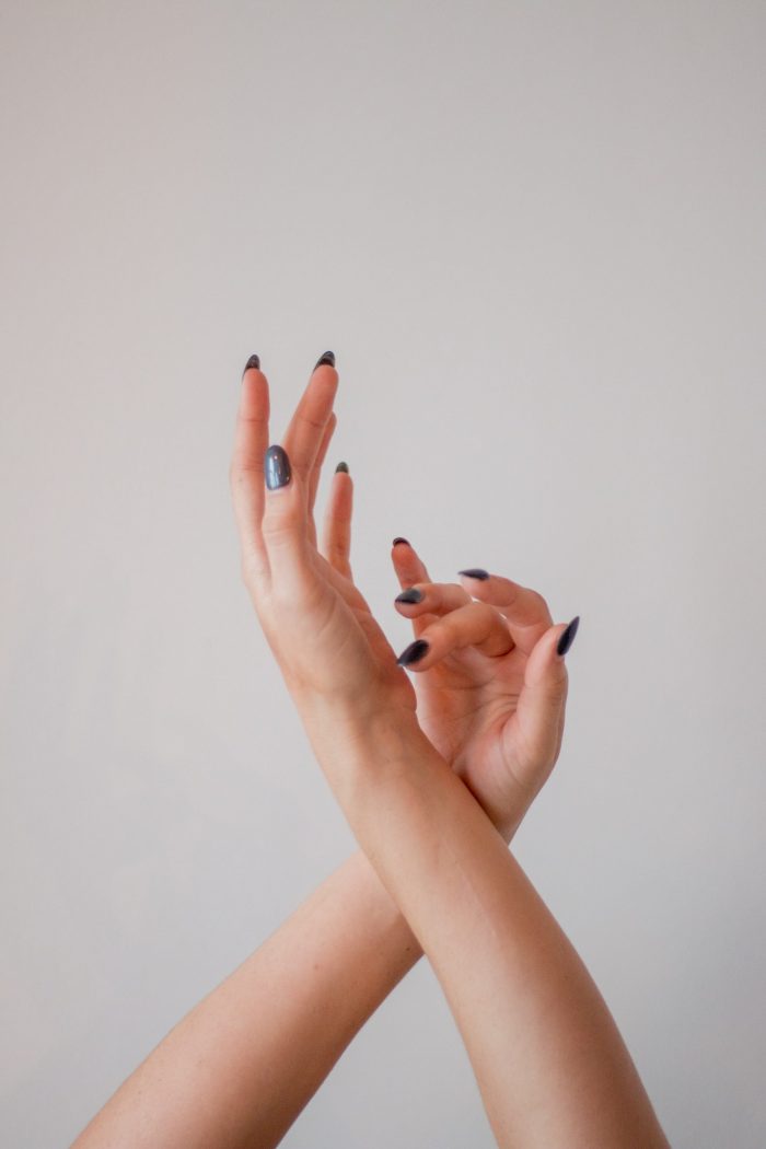 Biab opvullen Shellac kleur